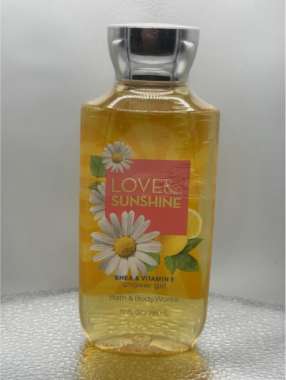 🌼🍋Bath & Body Works Signature Love & Sunshine Shower Gel 10 fl oz🌼🍋
